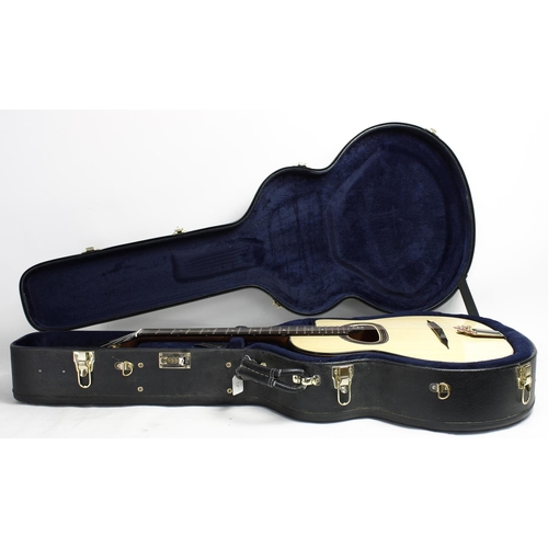 247 - 2012 JWC Guitars (Jeongwoo Cho) Selmer Replica acoustic jazz guitar, made in UK; Back and sides: Ind... 