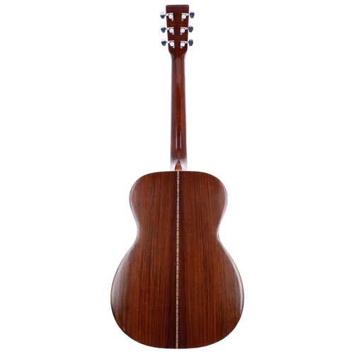 271 - 1996 David Duncanson Grand Concert acoustic guitar, made in France; Back and sides: Indian rosewood,... 