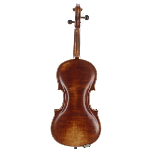 2007 - Mid 20th century violin labelled Nicolaus Amati..., 14 3/16