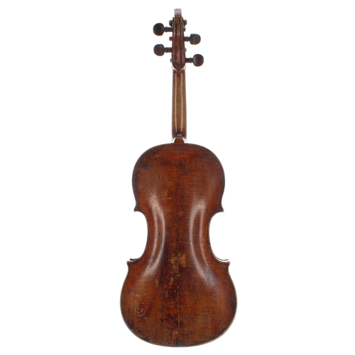 2011 - Interesting early 19th century violin in need of extensive restoration, labelled Nicolaus Amatius...... 