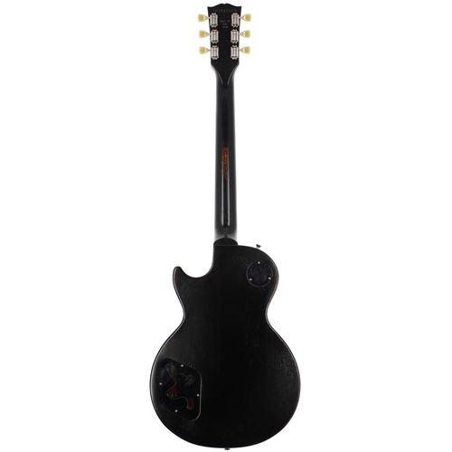 114 - 2010 Gibson Les Paul Studio 60s Tribute electric guitar, made in USA; Body: satin black finish, fini... 