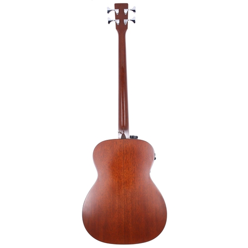 142 - 2004 C.F. Martin B-1E electro-acoustic bass guitar, made in USA; Back and sides: mahogany; Top: natu... 