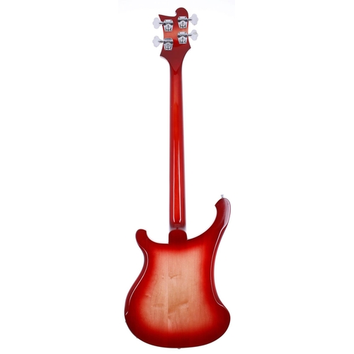 277 - 2005 Rickenbacker 4003 bass guitar, made in USA; Body: Fireglo finish, a few minor dings and surface... 