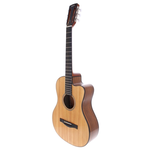 279 - 2011 Colin Keefe Rowan Pro acoustic guitar; Back and sides: English walnut; Top: Lutz spruce; Neck: ... 