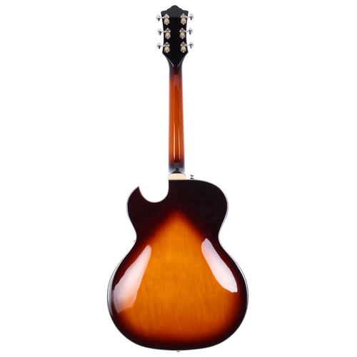 280 - 2020 Guild SF-1SC/ATB hollow body electric guitar, made in Indonesia; Body: sunburst finish; Neck: g... 