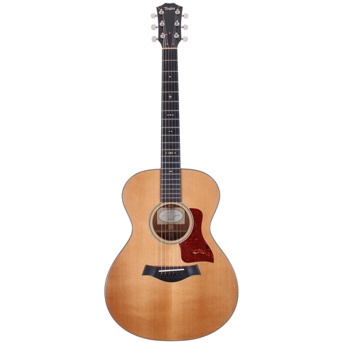 307 - 2016 Taylor 512 acoustic guitar, made in USA; Back and sides: mahogany; Top: natural cedar; Neck: ma... 