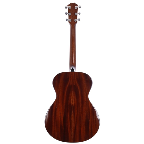 307 - 2016 Taylor 512 acoustic guitar, made in USA; Back and sides: mahogany; Top: natural cedar; Neck: ma... 