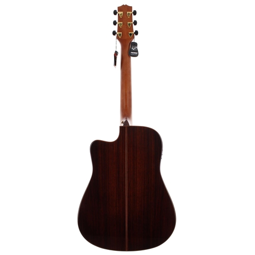 340 - 2011 Turner 80CE electro-acoustic guitar; Back and sides: Indian rosewood; Top: natural spruce; Neck... 