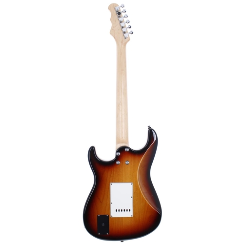 362 - Fret King Corona 'Fluence' electric guitar; Body: sunburst, finish lacquer split to back of body nea... 