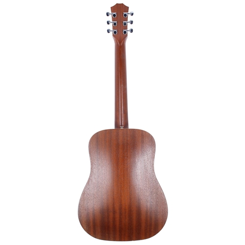 796 - 2007 Taylor Baby acoustic guitar; Body: natural, pick wear and other play wear throughout; Neck: goo... 