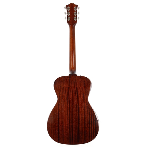 369 - Guild GAD-M20 NA electro-acoustic guitar, made in China; Body: mahogany, a few minor dings; Neck: ma... 