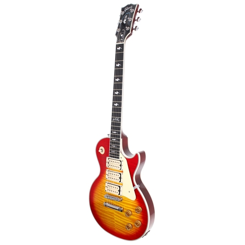 116 - 1997 Gibson Ace Frehley Signature Les Paul Custom electric guitar, made in USA; Body: cherry burst f... 