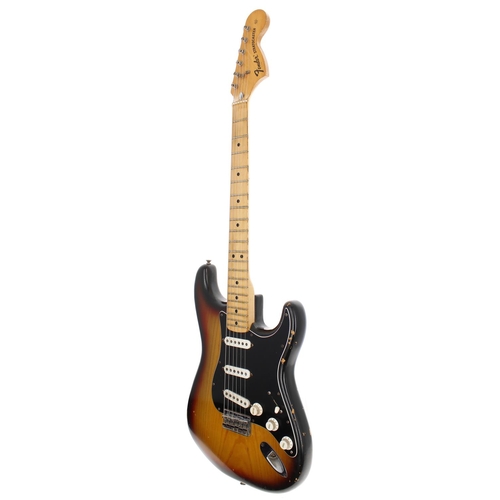 385 - Chris Rea - studio used and stage played 1976 Fender Hardtail Stratocaster electric guitar, made in ... 