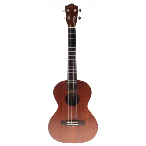 1540 - Contemporary mandolin by and labelled The Ozark Professional, with oval shaped body, soft case;... 