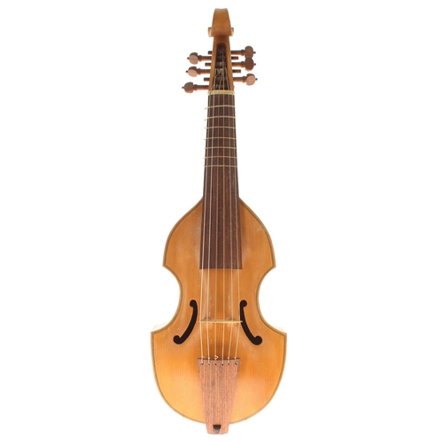 1561 - Contemporary treble viol, unlabelled, 28