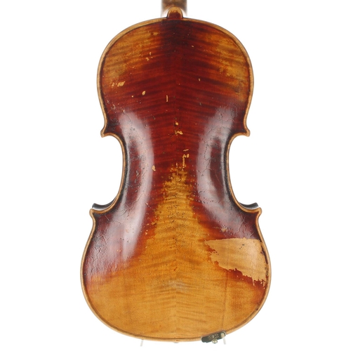 2452 - 19th century Stradivari copy viola, 15 3/8