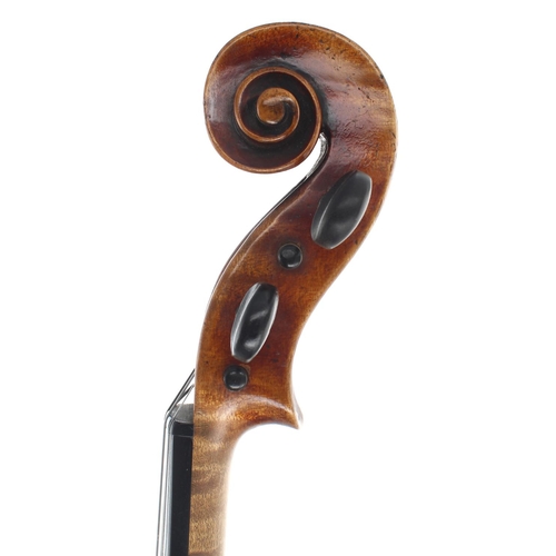 2452 - 19th century Stradivari copy viola, 15 3/8