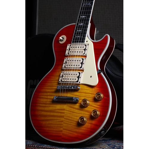 116 - 1997 Gibson Ace Frehley Signature Les Paul Custom electric guitar, made in USA; Body: cherry burst f... 