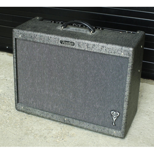 1103 - Fender George Benson Hot Rod Deluxe III guitar amplifier, made in Mexico, with dust cover, manuals a... 