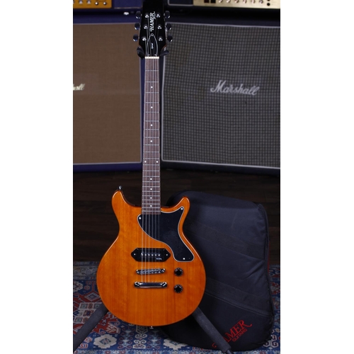 682 - Hamer XT Series Special Junior P90 electric guitar, made in Indonesia; Body: natural finish; Neck: g... 