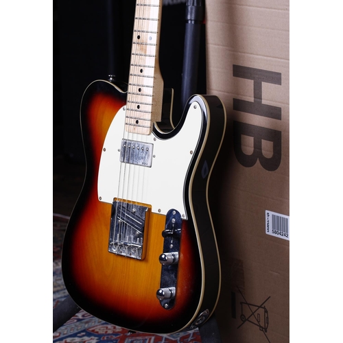 692 - Revelation RTE Custom electric guitar; Body: three-tone sunburst finish; Neck: maple; Fretboard: map... 