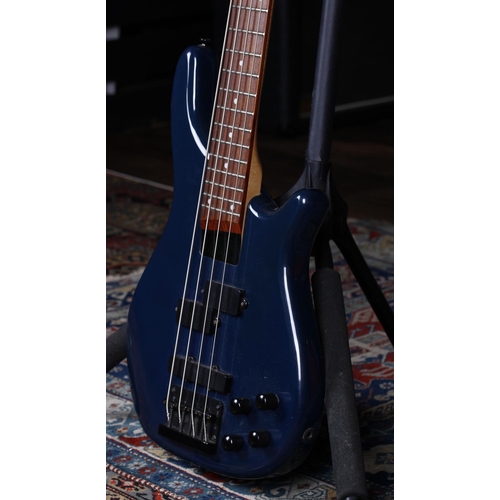 725 - JHS Vintage four string bass guitar, with soft bag