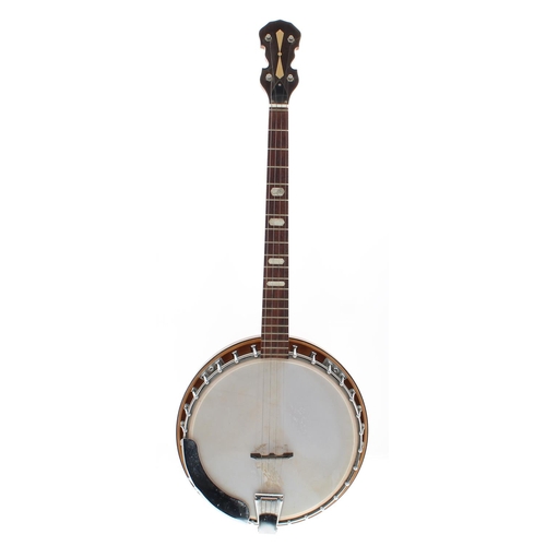 1606 - KB54 four string banjo, with 11