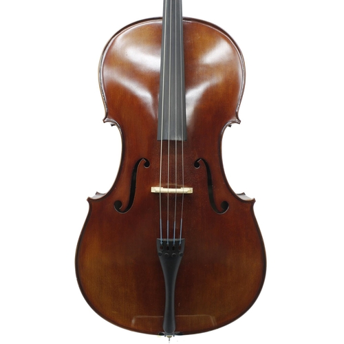 2511 - Contemporary violoncello labelled Hand Crafted in China, Eschini, Violoncello Divertimento 4/4, 29 1... 