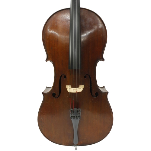 2523 - Fine French violoncello by and labelled Paul Bailly, Violin Maker, Pupil of Jean Baptiste Vuillaume ... 