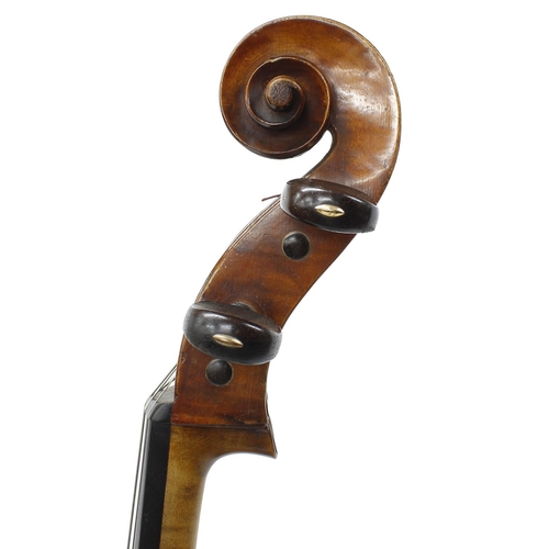 2523 - Fine French violoncello by and labelled Paul Bailly, Violin Maker, Pupil of Jean Baptiste Vuillaume ... 