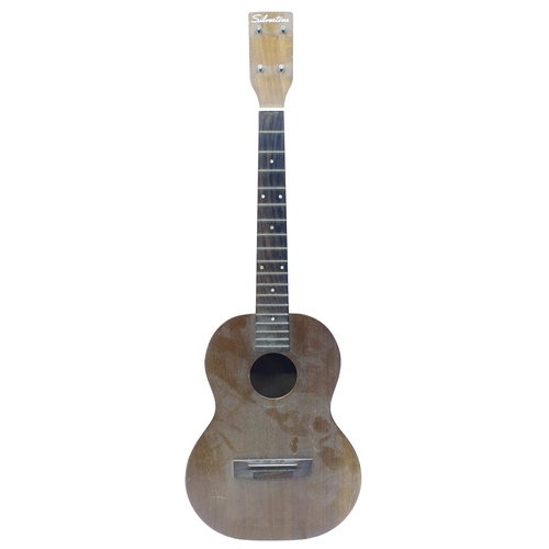 1605 - Silvertone tenor guitar