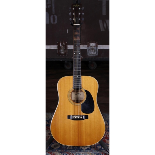 Sigma Guitars for Martin DM-3 acoustic guitar, made in Korea; Back