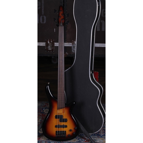 SGC Nanyo Bass Collection SB301 fretless bass guitar, made in 