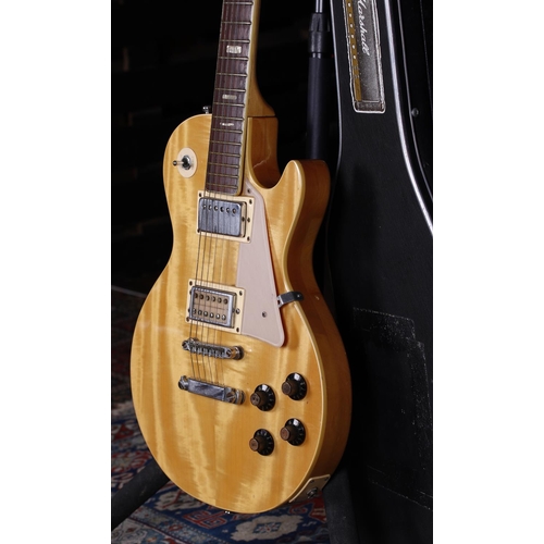 774 - 1970s Jedson LP Type electric guitar, made in Japan; Body: natural finish, blemishes and dings throu... 