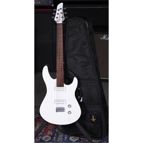 784 - 2006 Yamaha RGXA2 electric guitar, made in Taiwan; Body: white/grey finish; Neck: good; Fretboard: r... 