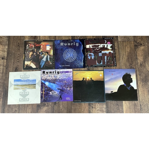 440 - Twenty-two blues and rock vinyl LP records to include Electric Light Orchestra, Rory Gallagher, Dr F... 