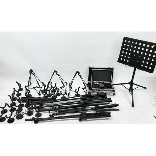 1448 - Prosound wireless instrument transmitter and receiver within flight case and one other flight case; ... 