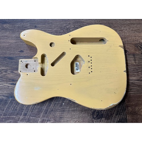 1455 - Fender Telecaster guitar body with blonde relic finish