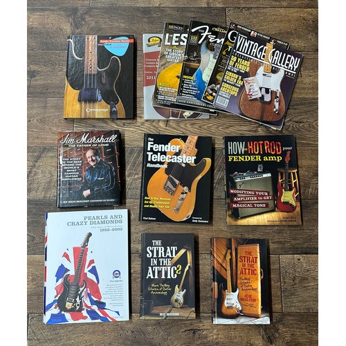 1473 - Good selection of guitar reference books to include Per Gjorde 'Pearls and Crazy Diamonds, the Fifty... 