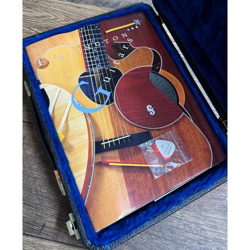 1479 - Ferrington Guitars - autographed 1992 Harper Collins/Calloway Book presented in limited edition form... 