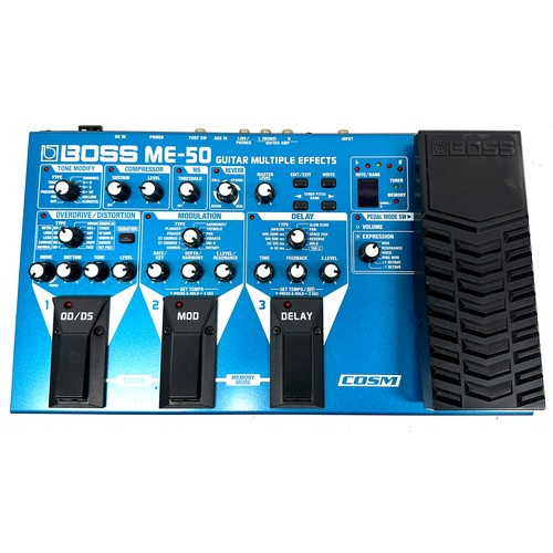 Boss ME50 multieffects guitar pedal*Please note Gardiner Houlgate do