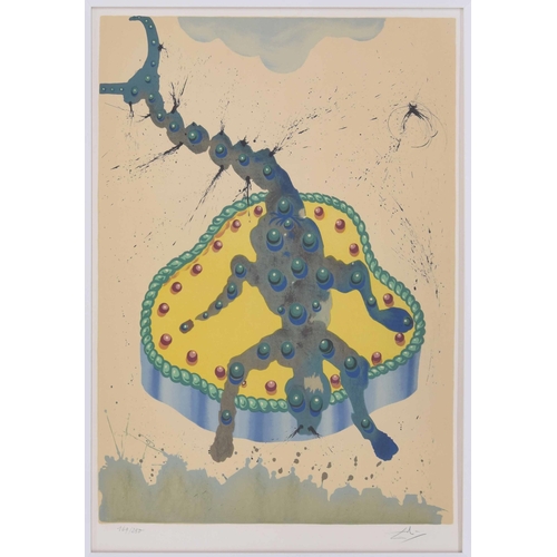 606 - Salvadore Dali (Spanish, 1904-1989) - 'Scorpio from Signs of the Zodiac Series', signed limited edit... 