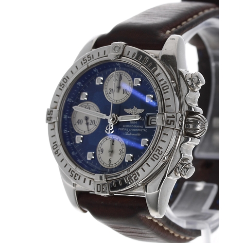 53 - Breitling Chrono Cockpit chronograph automatic stainless steel gentleman's wristwatch, reference no.... 
