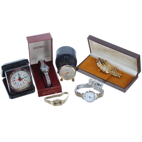 94 - Selection of ladies wristwatches to include Seiko automatic (box), Olivia Burton quartz, Longines au... 