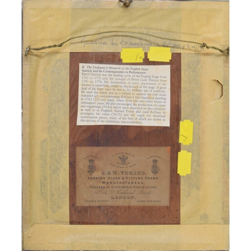 892 - George Perfect Harding (1781-1853) - Portrait of the English Actor, Playwright and Theatre Manager D... 