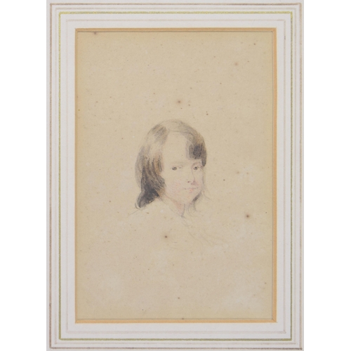 895 - Ozias Humphry RA., (1742-1810) - Portrait of a young boy, head and shoulders, said to be Mastner Mil... 