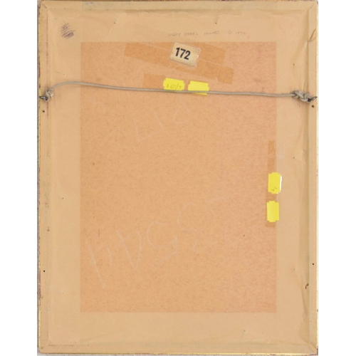 896 - Mary Ethel Hunter (1878-1936) - Study of a first world war soldier, possibly French, standing wearin... 