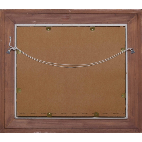 953 - Jack Merriott RI., ROI., RSMA., RWS., (1901-1968) - Summer river landscape with an angler fishing be... 