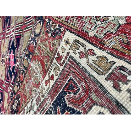 1003 - Antique handmade Persian Lori carpet, 129