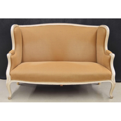 1013 - Decorative French painted settee, 61